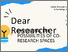 [thumbnail of Dear researcher workshop]